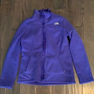 Purple M fleece north face